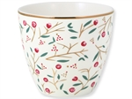 Maise white latte cup fra GreenGate - Tinashjem